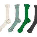 homspun 40/2天竺 クルーネック プルオーバー / 綿コーマ リブソックス