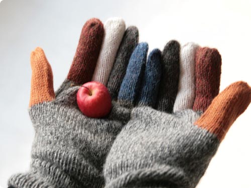 アルパカ　手袋