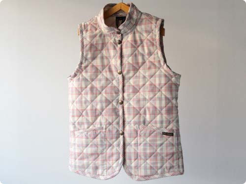 LAVENHAM MICKIELD STAND COLLAR VEST