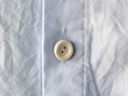 EEL 陶器釦のシャツ