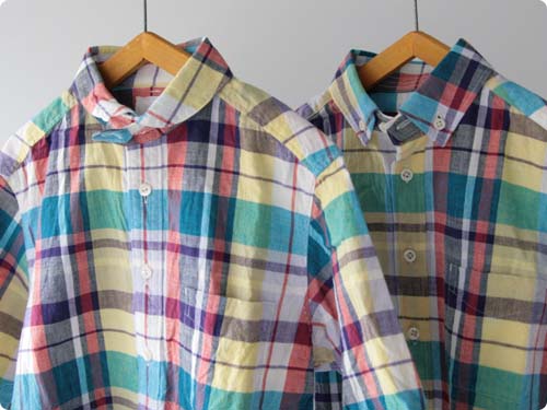 maillot Sunset madras check s/s shirts