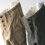 【再入荷】ordinary fits ヘリンボーンディテールパンツ