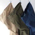 maillot　100 tuck pants