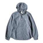 maillot indigo chambray shirts parka