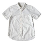 RINEN 40/1引き揃えオーガニックオックス B.D.半袖シャツ