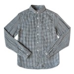 maillot sunset gingham round work shirts