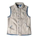 maillot angola pile fleece vest