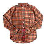 dip COTTON NEL CHECK SHIRTS