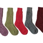 Donegal Socks DONEGAL TWEED SOCKS / GRANGE CRAFT FAIR ISLE SOCKS
