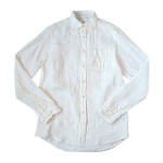 maillot sunset linen B.D. shirts / sunset linen round work shirts