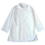 homspun 120/2シャンブレー 7分袖ブラウス