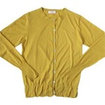 homspun 16Gコットン 長袖カーディガン / 太ボーダー半袖Tシャツ