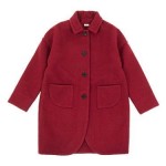 homspunのニットとコート