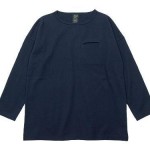 homspun 20/2コーマ天竺 ポケット付き長袖プルオーバー / メリノウール ソックス