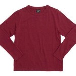 homspun 天竺長袖Tシャツ / 30/2度詰天竺ボーダー 長袖プルオーバー