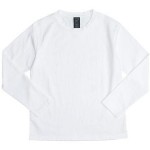 homspun 20/2コーマ天竺 長袖Tシャツ