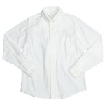 nisica 長袖ボタンダウンシャツ ネル / チェック