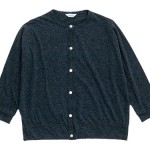 kvivit 40/-天竺 七分袖カーディガン