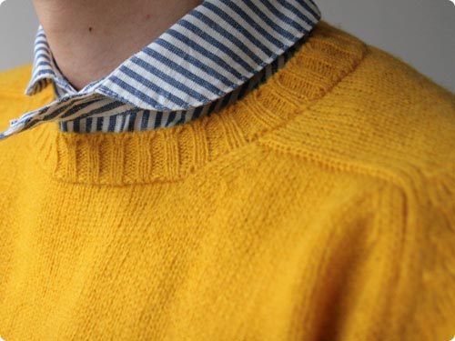 Charpentier de Vaisseau シェットランドウールニット