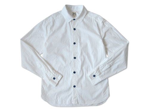 EEL 陶器釦のシャツ