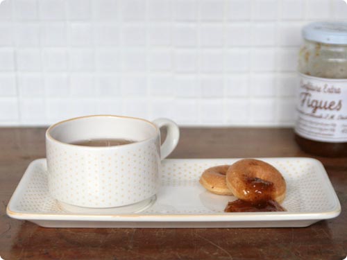 水玉のカップ＆プレート