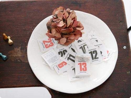 日めくりカレンダー