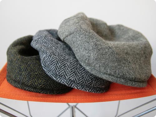 ハリスツイードのハンチング