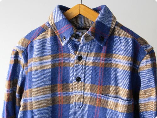 maillot　Sunset flannel check B.D. shirts