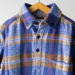 maillot　Sunset flannel check B.D. shirts