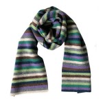 ROBERT MACKIE マルチボーダーマフラー