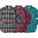 dip COTTON FLANNEL CHECK SHIRTS