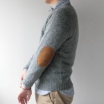 BRICK CREW NECK KNIT パッチ付き