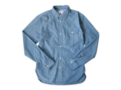 dip ITALIAN NAVY CHAMBRAY SHIRTS