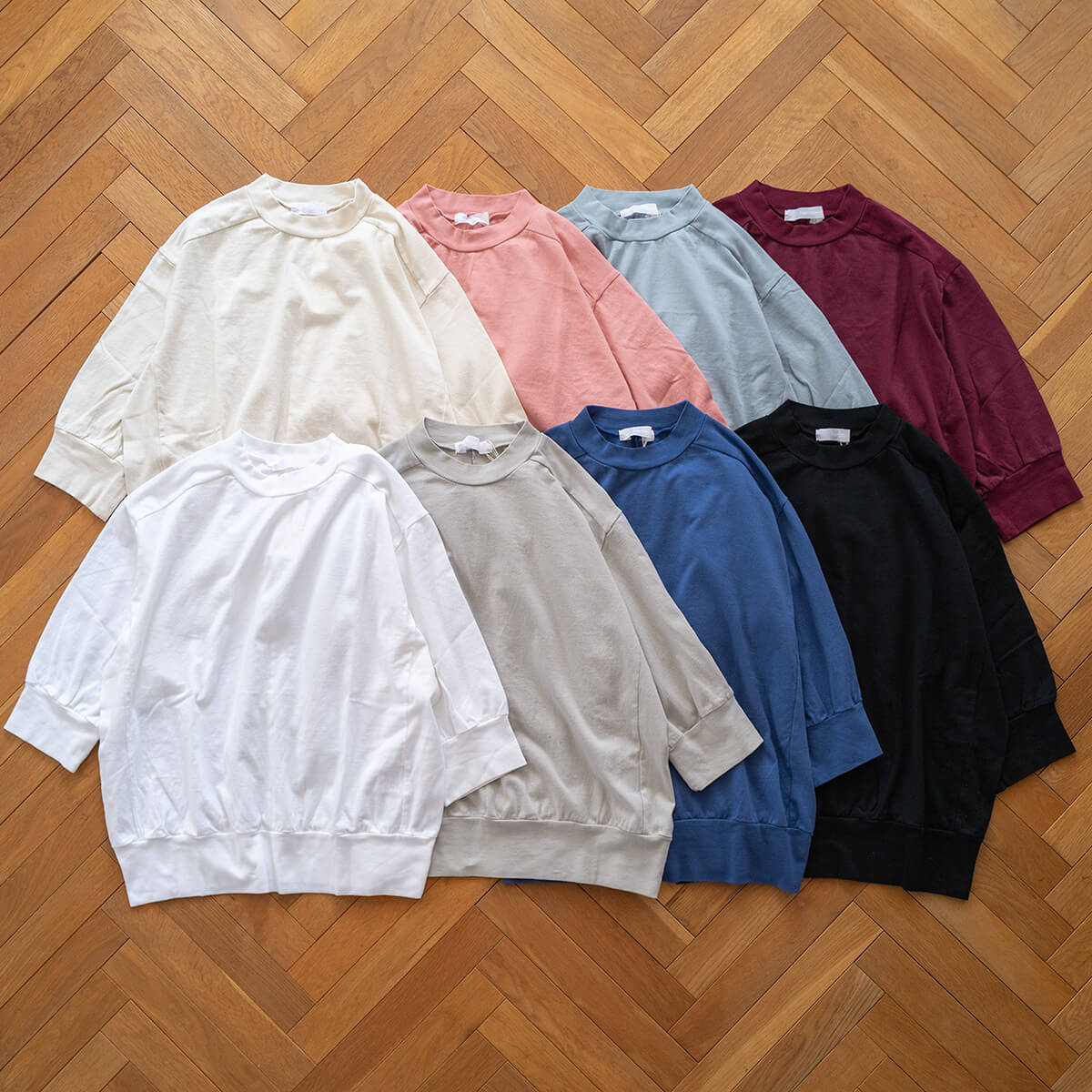 homspun（ホームスパン） 定番カットソーシリーズ