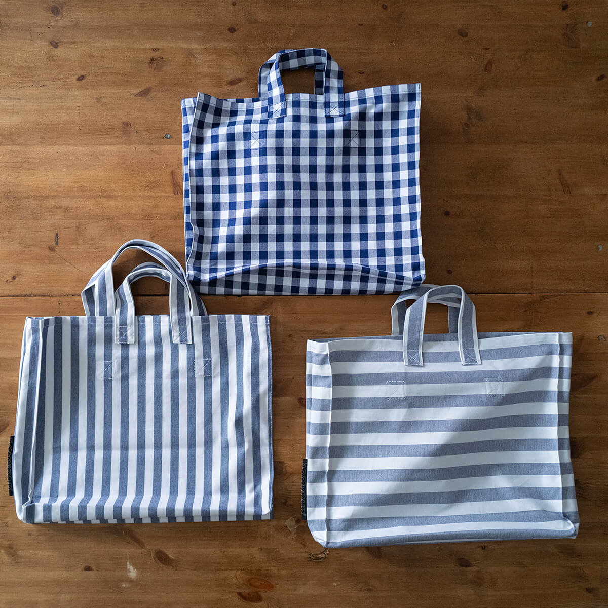 homspun 先染め帆布 バッグが入荷しました。