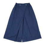 homspun 100/2ブロード小花プリント ギャザーワイドパンツ