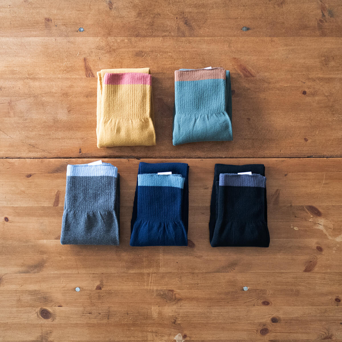 homspun 綿コーマ起毛 レギンスが入荷しました。