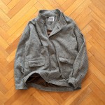 LOLO LIKE コットンツイード ハイカラービックブルゾンが入荷しました。