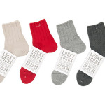 LUCKY SOCKS Smooth Ankle Socks / Silk Mix Rib Socks