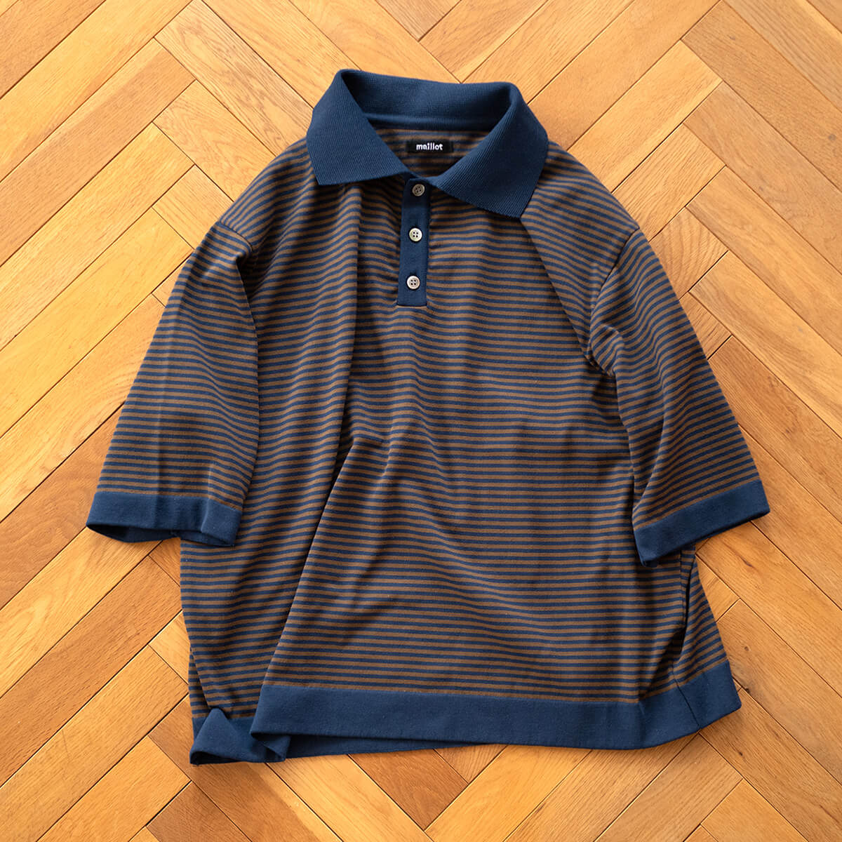maillot mature border poloが入荷しました。