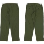maillot military cloth easy baker pants