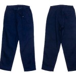maillot solid denim easy pants