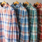 maillot madras round work shirts