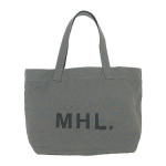 MHL. HEAVY COTTON CANVAS TOTE BAG / SHOULDER BAG