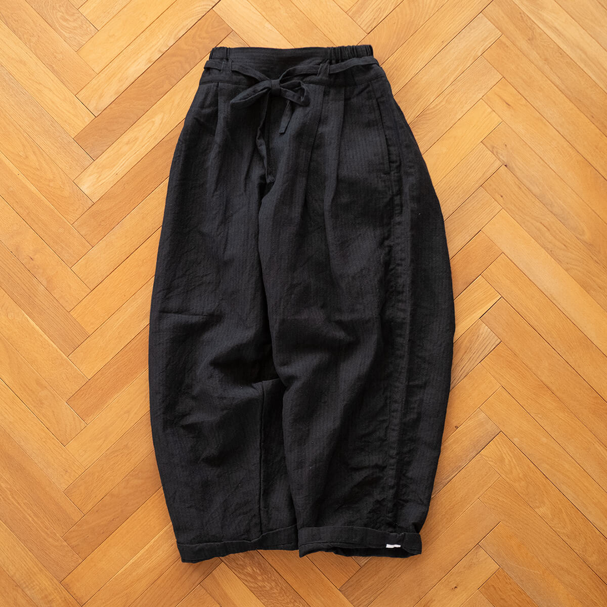 ordinary fits LINEN WOOL BALL PANTS
