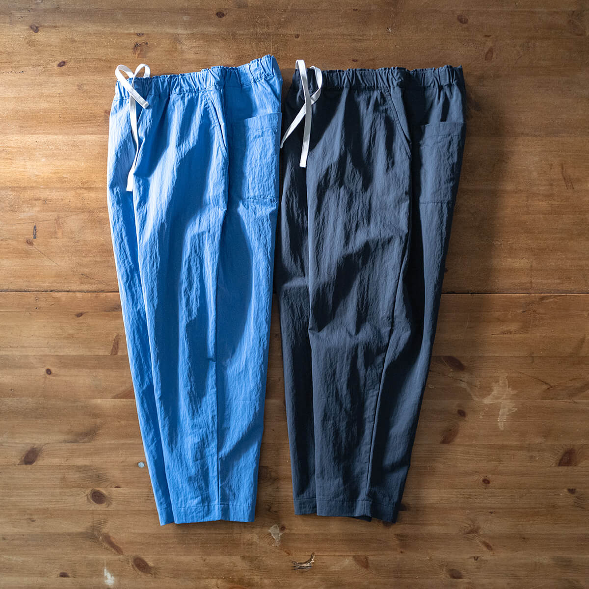 RINEN 綿ナイロンギャバ ラクパンツが入荷しました。