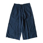 RINEN 40/1オーガニックリネン キュロットパンツ