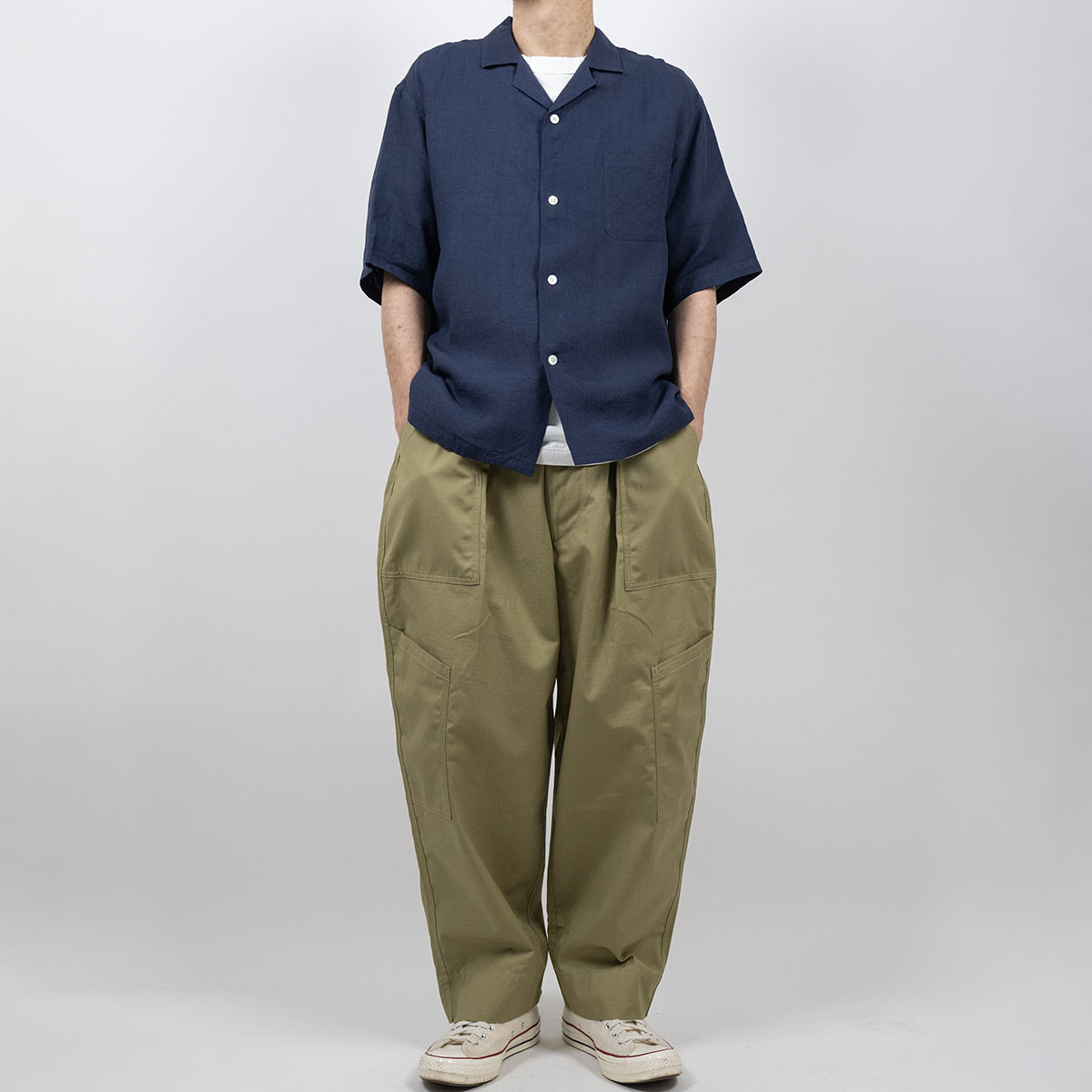 Charpentier de Vaisseau Silas Linen Open Collar Shirtが入荷しました。