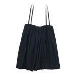 TOUJOURS Drawstring Suspender Skirt / Waist Overalls / Bulky Yarn Cotton Ankle Rib Socks