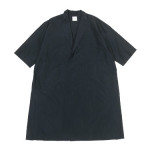 TOUJOURS Side Seam Vents Light Coat / Frock Shirt / Big Bosom Shirt Dress